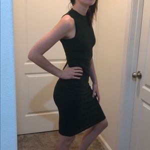 Forrest Green Sweater Dress